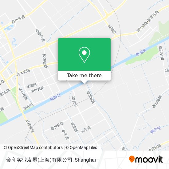 金印实业发展(上海)有限公司 map