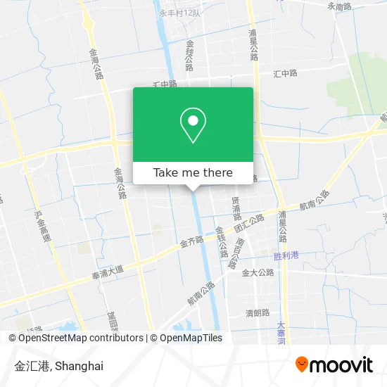 金汇港 map