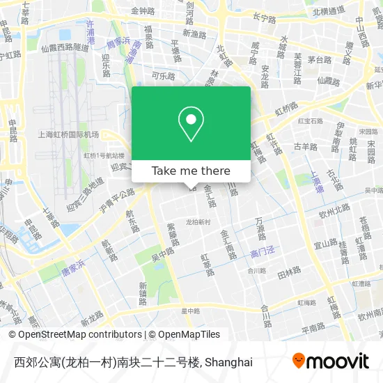 西郊公寓(龙柏一村)南块二十二号楼 map