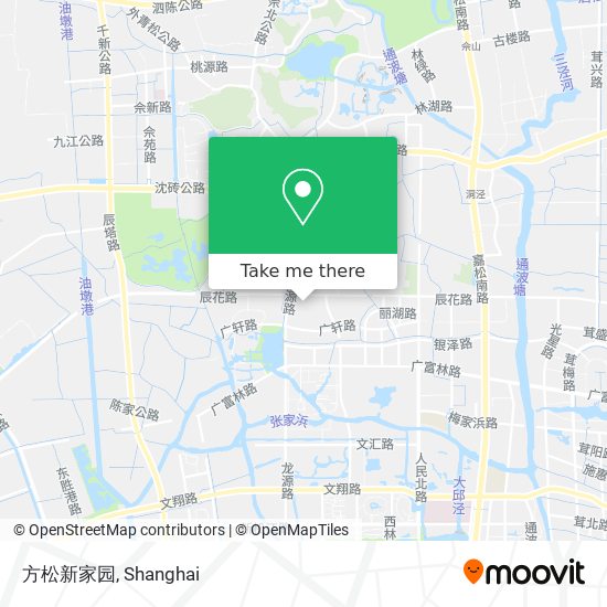 方松新家园 map