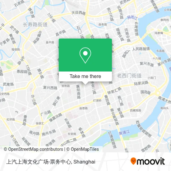 上汽上海文化广场-票务中心 map