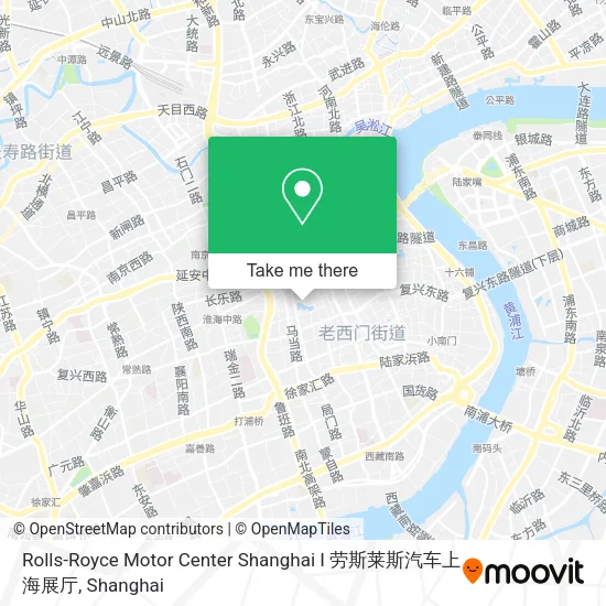 Rolls-Royce Motor Center Shanghai I 劳斯莱斯汽车上海展厅 map