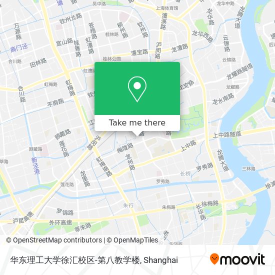 华东理工大学徐汇校区-第八教学楼 map