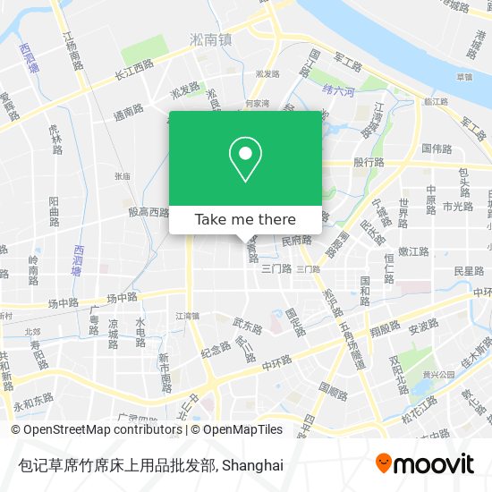包记草席竹席床上用品批发部 map