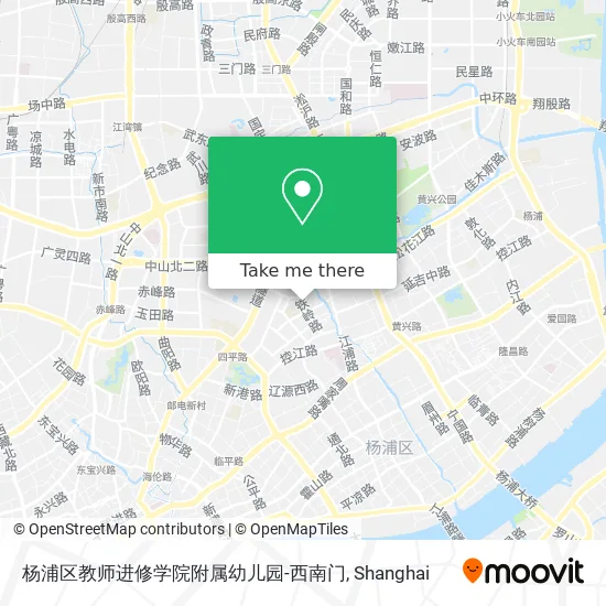 杨浦区教师进修学院附属幼儿园-西南门 map