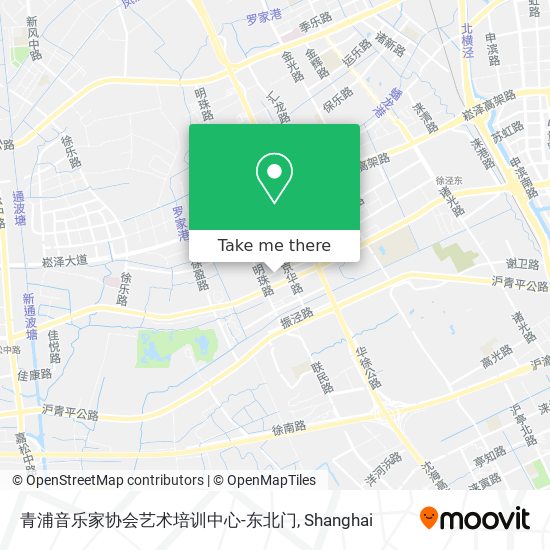 青浦音乐家协会艺术培训中心-东北门 map