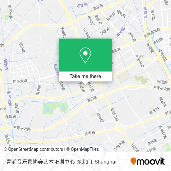 青浦音乐家协会艺术培训中心-东北门 map