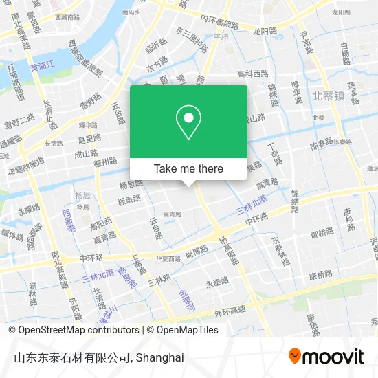 山东东泰石材有限公司 map