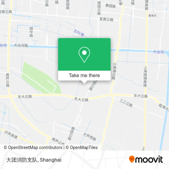 大团消防支队 map