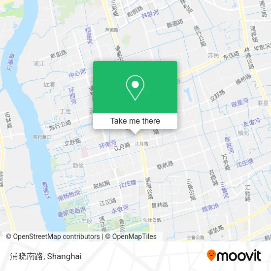 浦晓南路 map