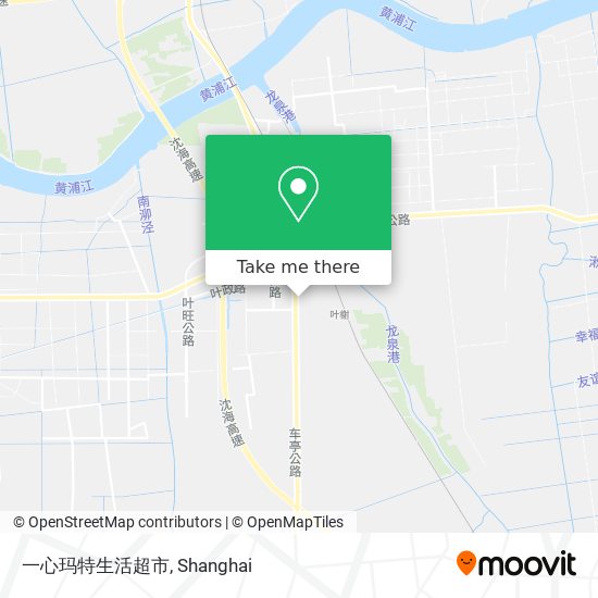 一心玛特生活超市 map