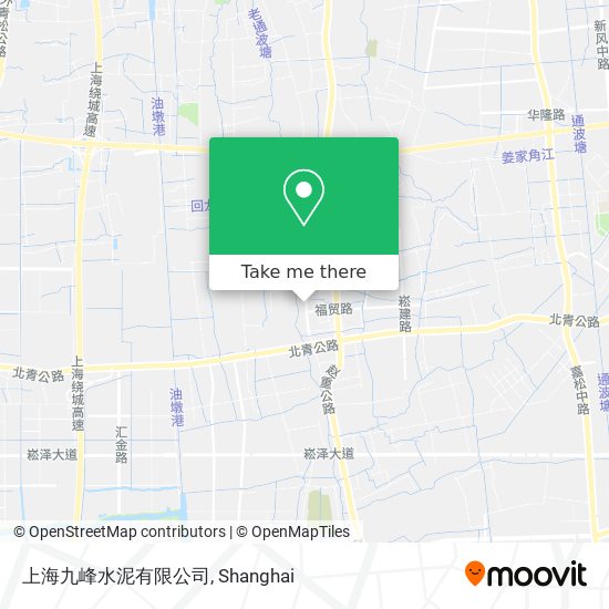 上海九峰水泥有限公司 map