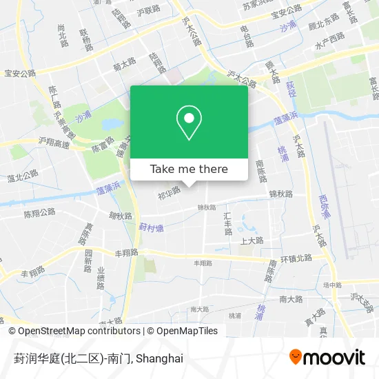 葑润华庭(北二区)-南门 map