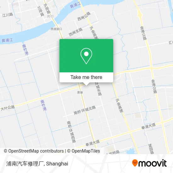 浦南汽车修理厂 map