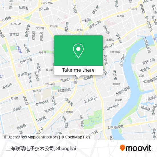 上海联瑞电子技术公司 map