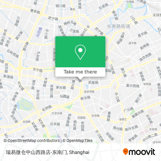 瑞易微仓中山西路店-东南门 map