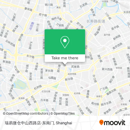 瑞易微仓中山西路店-东南门 map
