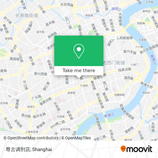 尊古调剂店 map