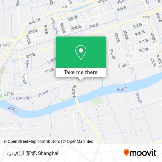 九九红川菜馆 map