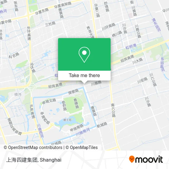 上海四建集团 map