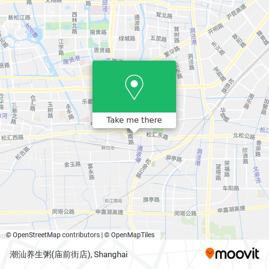 潮汕养生粥(庙前街店) map