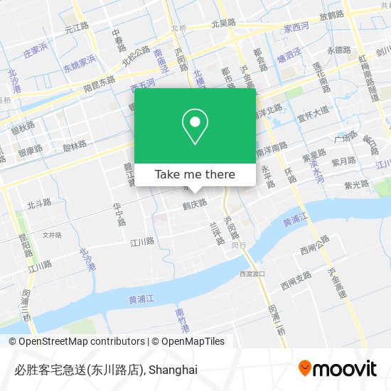必胜客宅急送(东川路店) map