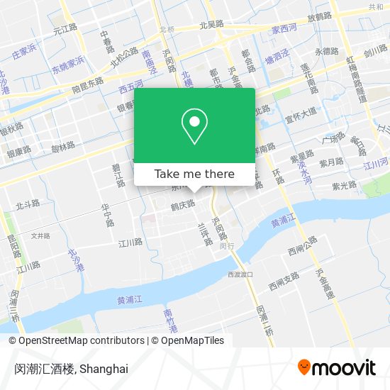 闵潮汇酒楼 map