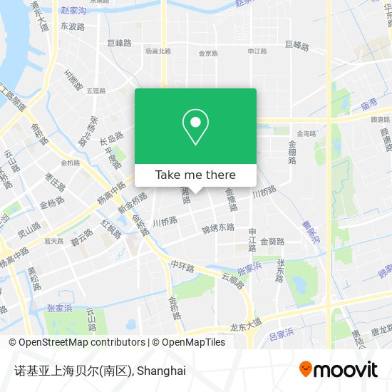 诺基亚上海贝尔(南区) map
