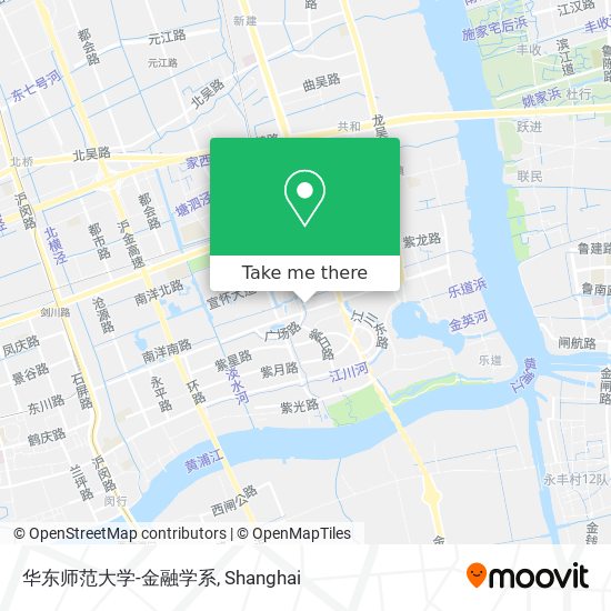 华东师范大学-金融学系 map