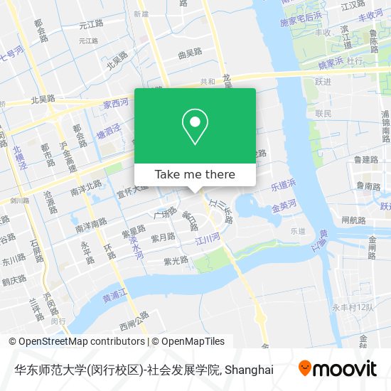 华东师范大学(闵行校区)-社会发展学院 map