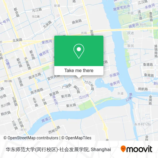华东师范大学(闵行校区)-社会发展学院 map