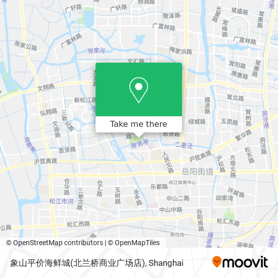 象山平价海鲜城(北兰桥商业广场店) map