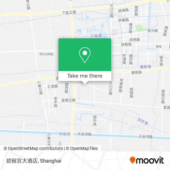 碧丽宫大酒店 map