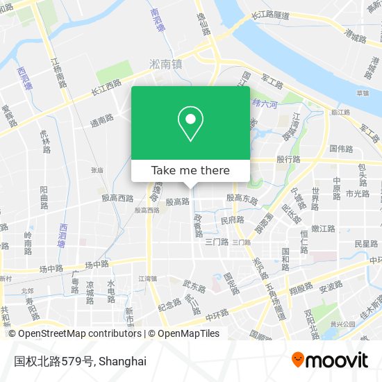 国权北路579号 map