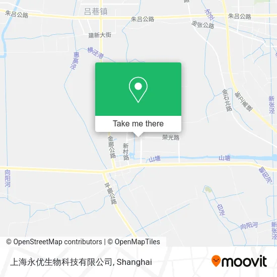 上海永优生物科技有限公司 map