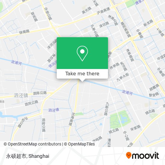 永硕超市 map