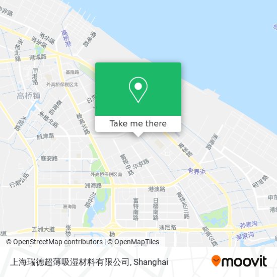 上海瑞德超薄吸湿材料有限公司 map