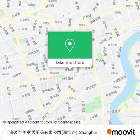 上海梦至美家居用品有限公司(漕宝路) map