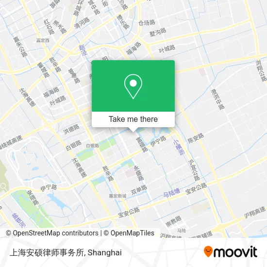 上海安硕律师事务所 map