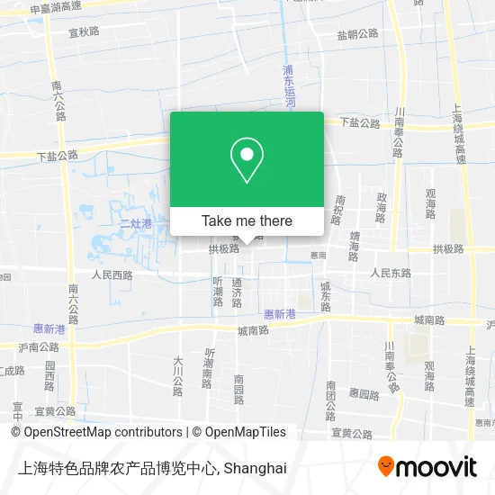 上海特色品牌农产品博览中心 map