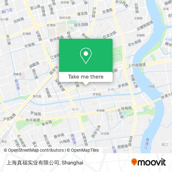 上海真福实业有限公司 map