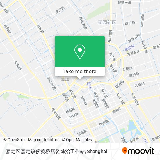 嘉定区嘉定镇侯黄桥居委综治工作站 map
