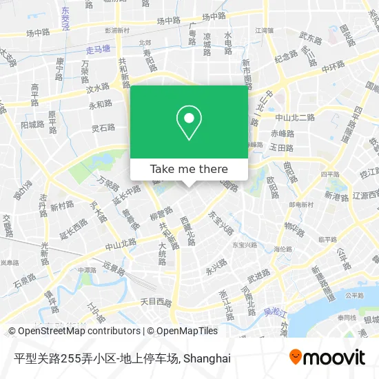 平型关路255弄小区-地上停车场 map