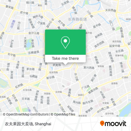 农夫果园大卖场 map