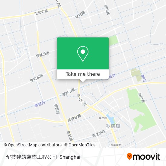 华技建筑装饰工程公司 map