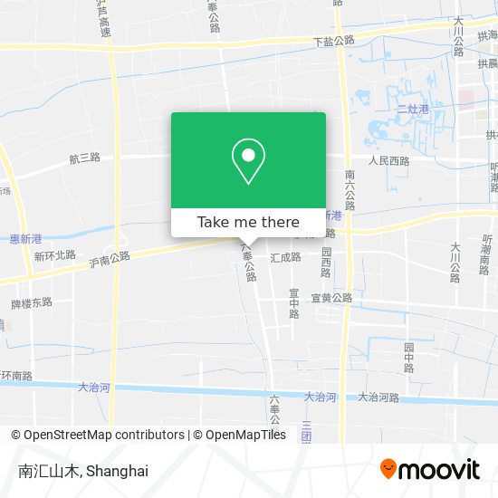 南汇山木 map