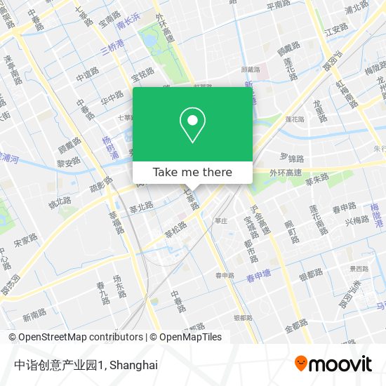 中诣创意产业园1 map