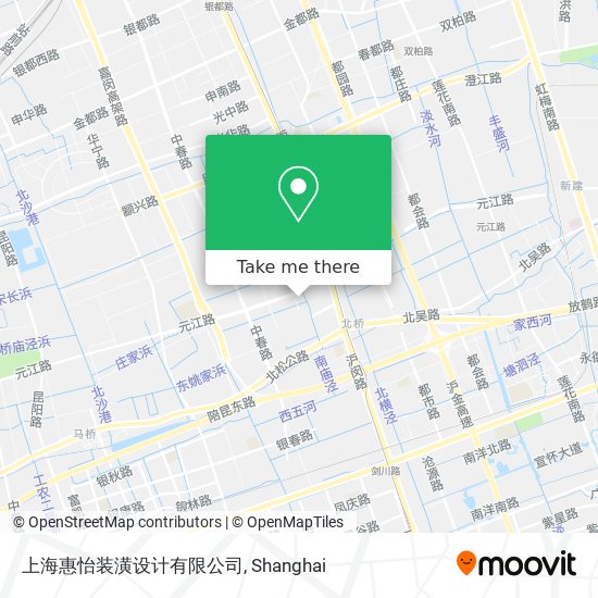上海惠怡装潢设计有限公司 map
