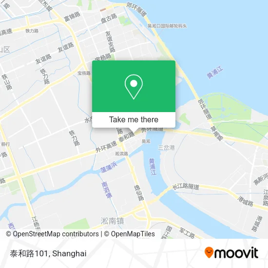 泰和路101 map