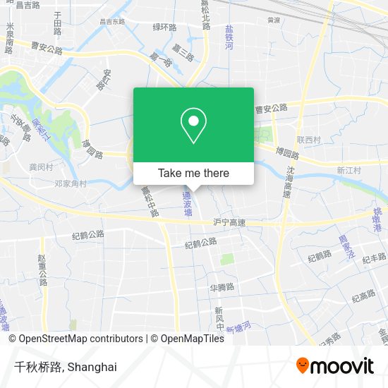 千秋桥路 map